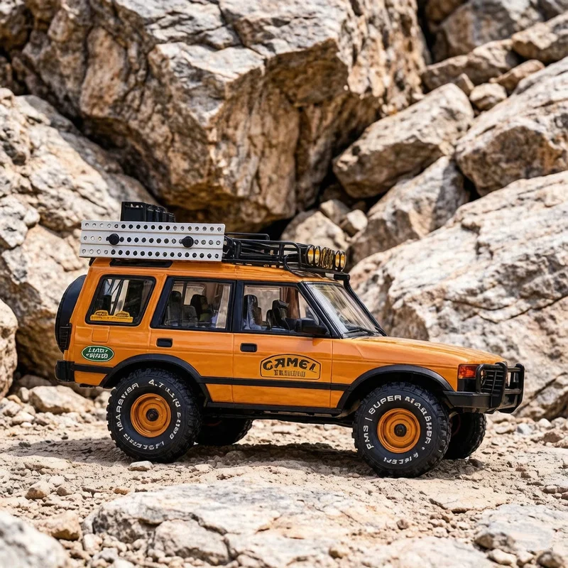 Hot FMS 1/10 FCX10 Remote Control Electric Camel Cup Simulation Land Rover Defender D110 RC Climbing Off-Road Vehicle Model Toy
