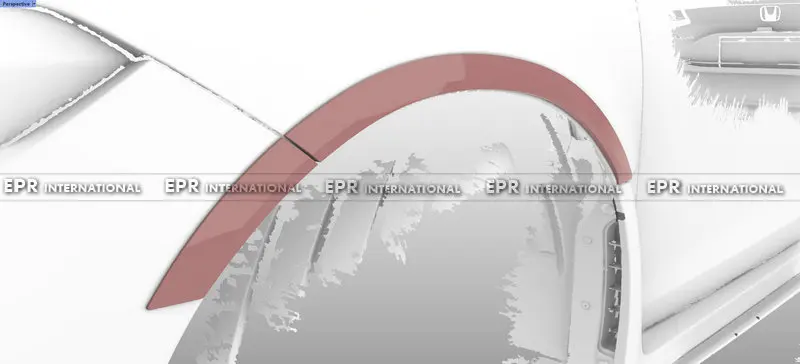 

suitable for PU Plastic Material Front Wheel Arch for Honda Civic Type-R FL5 MK6 Type