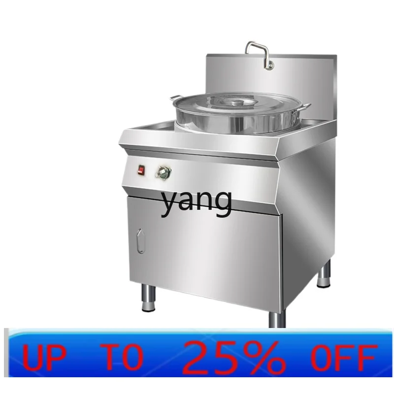 

LTT commercial split noodle cooking stove gas flat bottom Malatang vegetable burner barrel pot