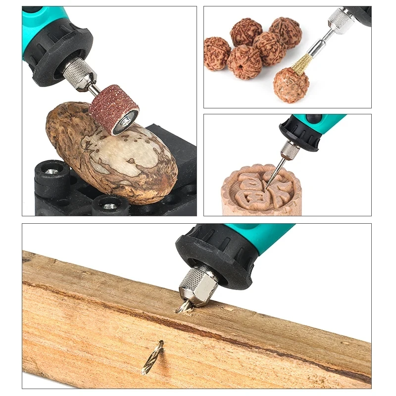 161PCS Rotary Tool Accessory Bit Set With Box Suit Dremel Accessories Grinding Polishing Cutting For Rotary Machine