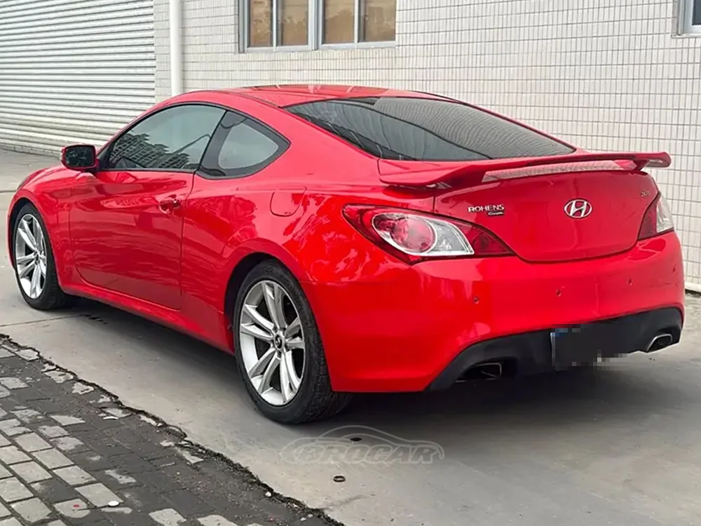 For 2009-2013 Hyundai Genesis Coupe Tiburon Tusacni Original High Quality FRP Real Carbon Fiber Spoiler Trunk Boot Wing Spoiler