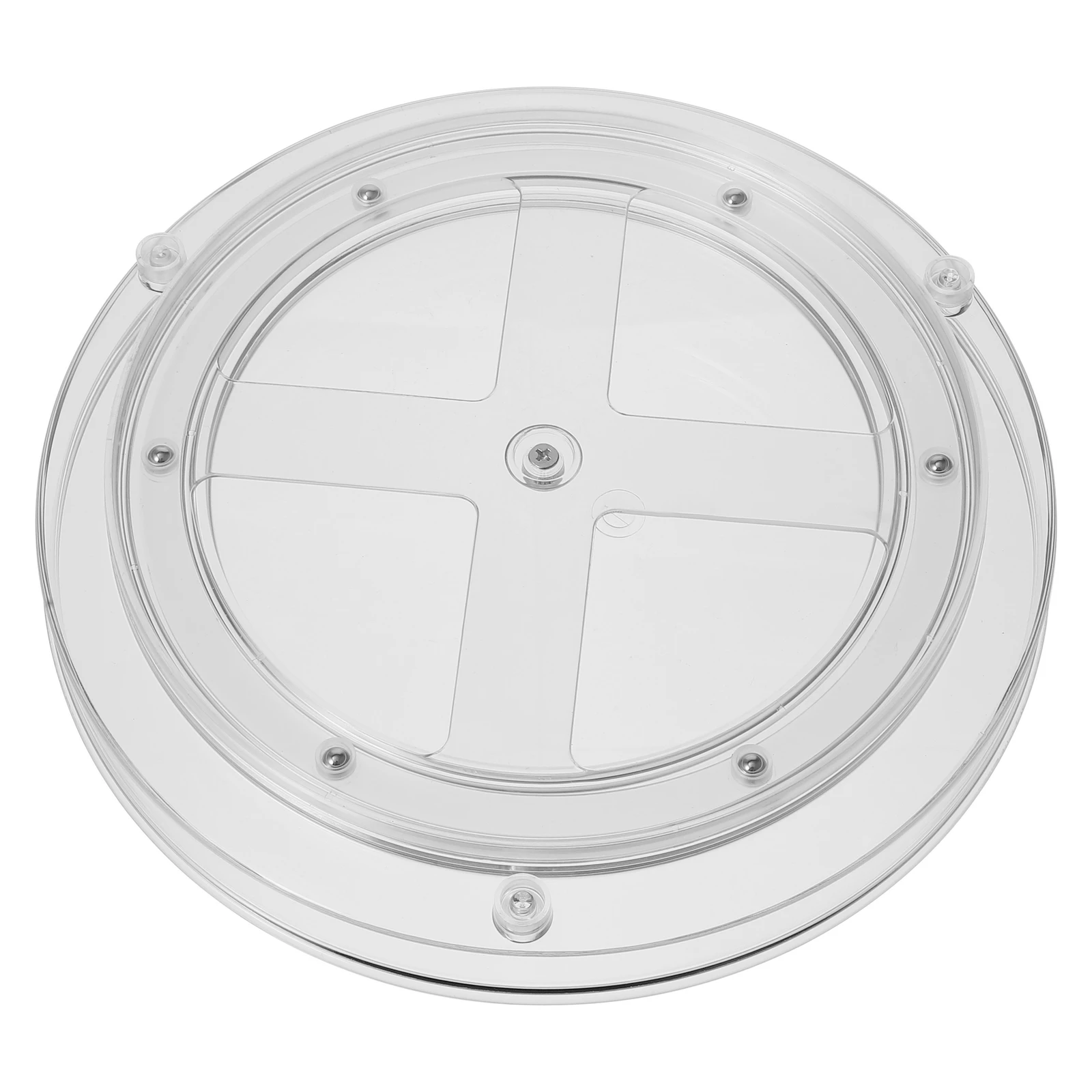 

1pc Multifunctional Rotatable Storage Holder Single-Layer Space-Saving Shelf For Kitchen Bathroom Desktop Tabletop Organizer