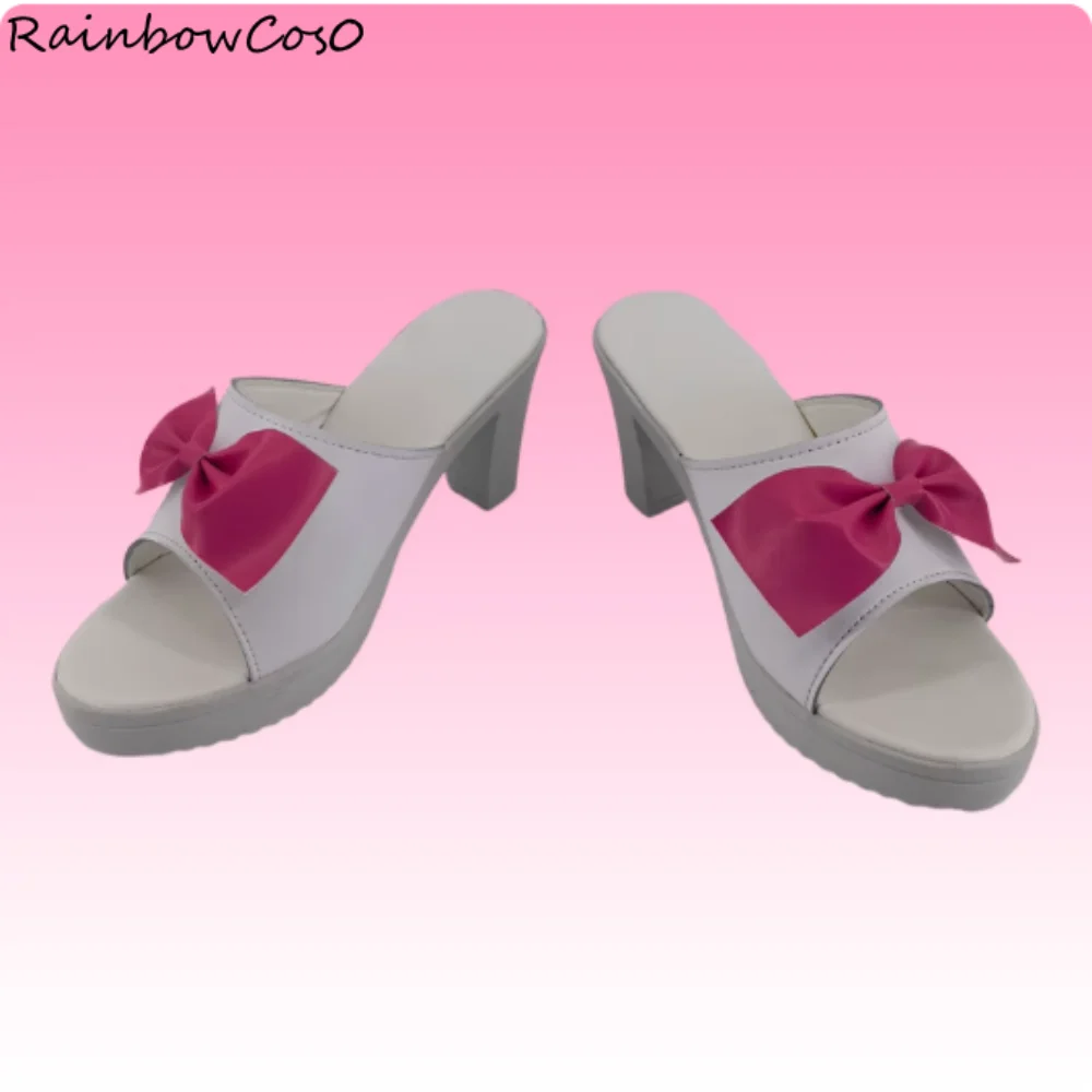 

Oshino Shinobu Bakemonogatari Nisemonogatari Cosplay Shoes Boots Game Anime Party Halloween RainbowCos0 W5258