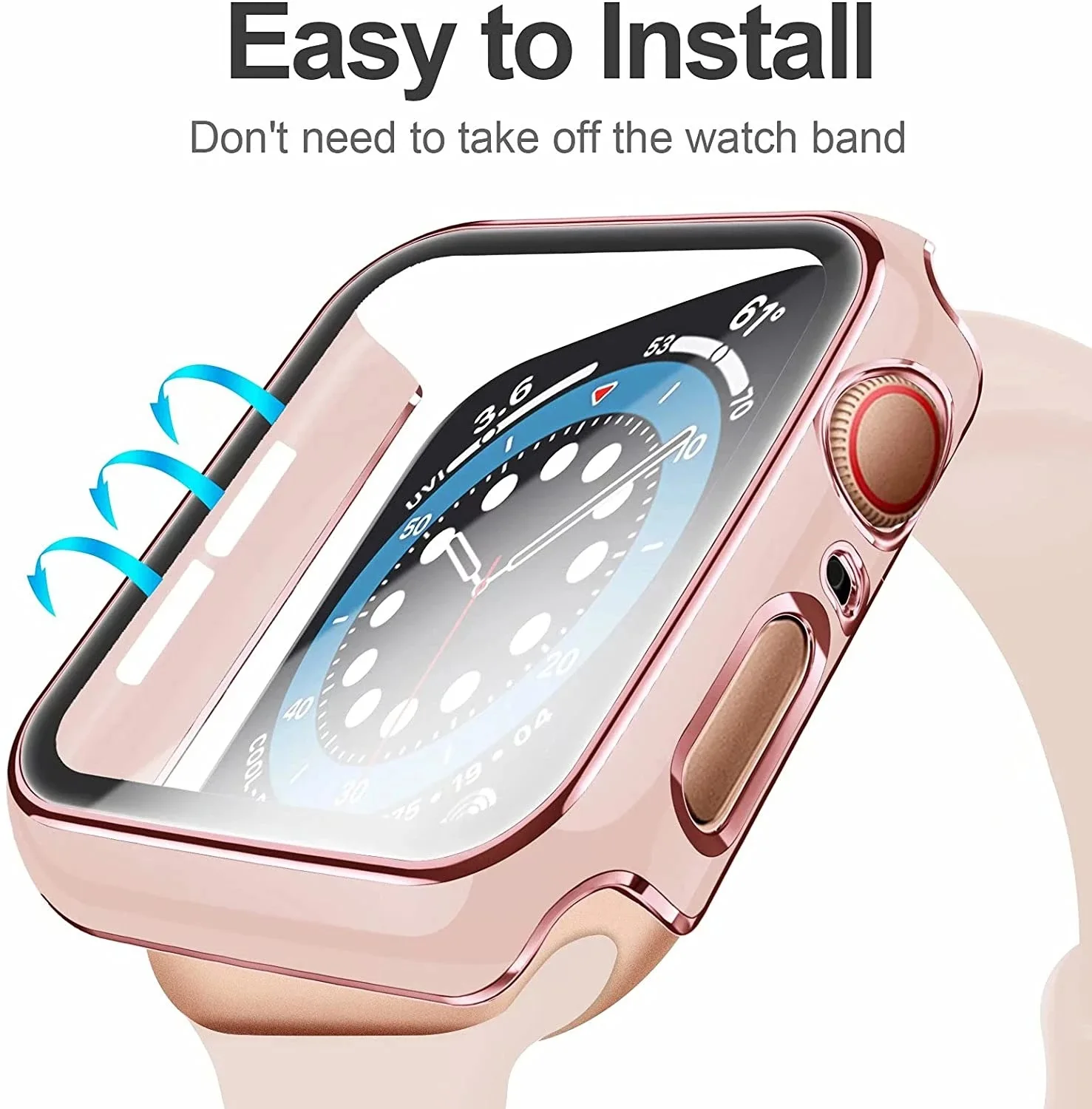 Apple Watch用スクリーンプロテクター,iwatchシリーズ8,7,6,se,5,4,3,49mm, 45mm, 41mm, 42mm 44mm、40mm、38mm