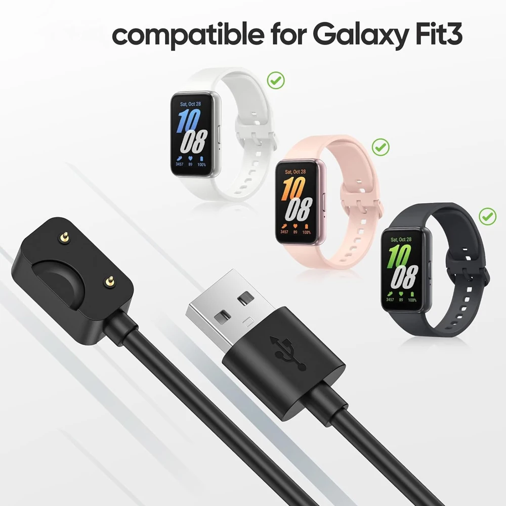 USB Charging Cable for Samsung Galaxy Fit3 for Galaxy Fit 3 Charging Cable  Replacement SM-R390 Charger Cord for Samsung Fit 3