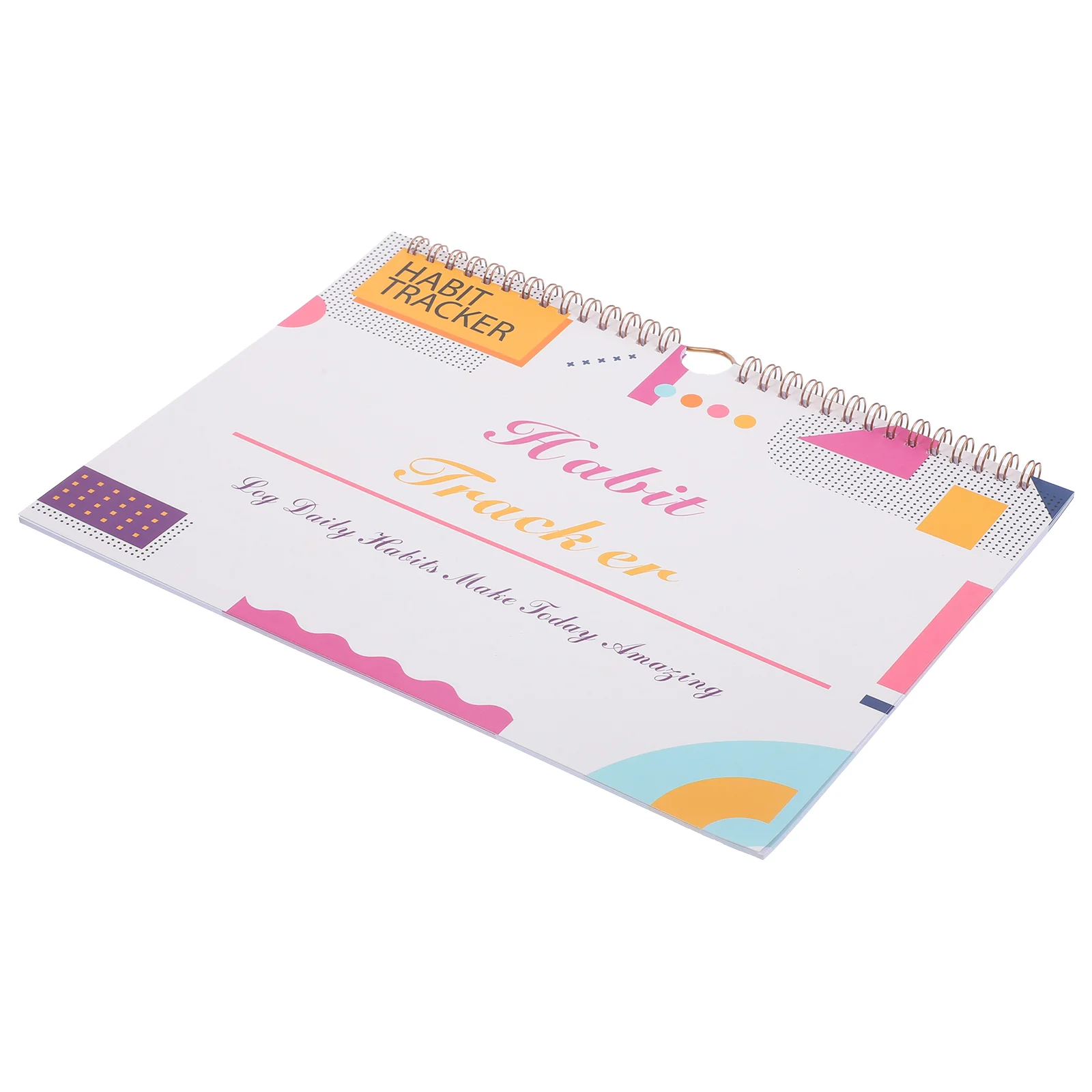 Calendar English Habit Tracker Daily Planner Undated Check in Workout Journal Weekly Goal Fitness