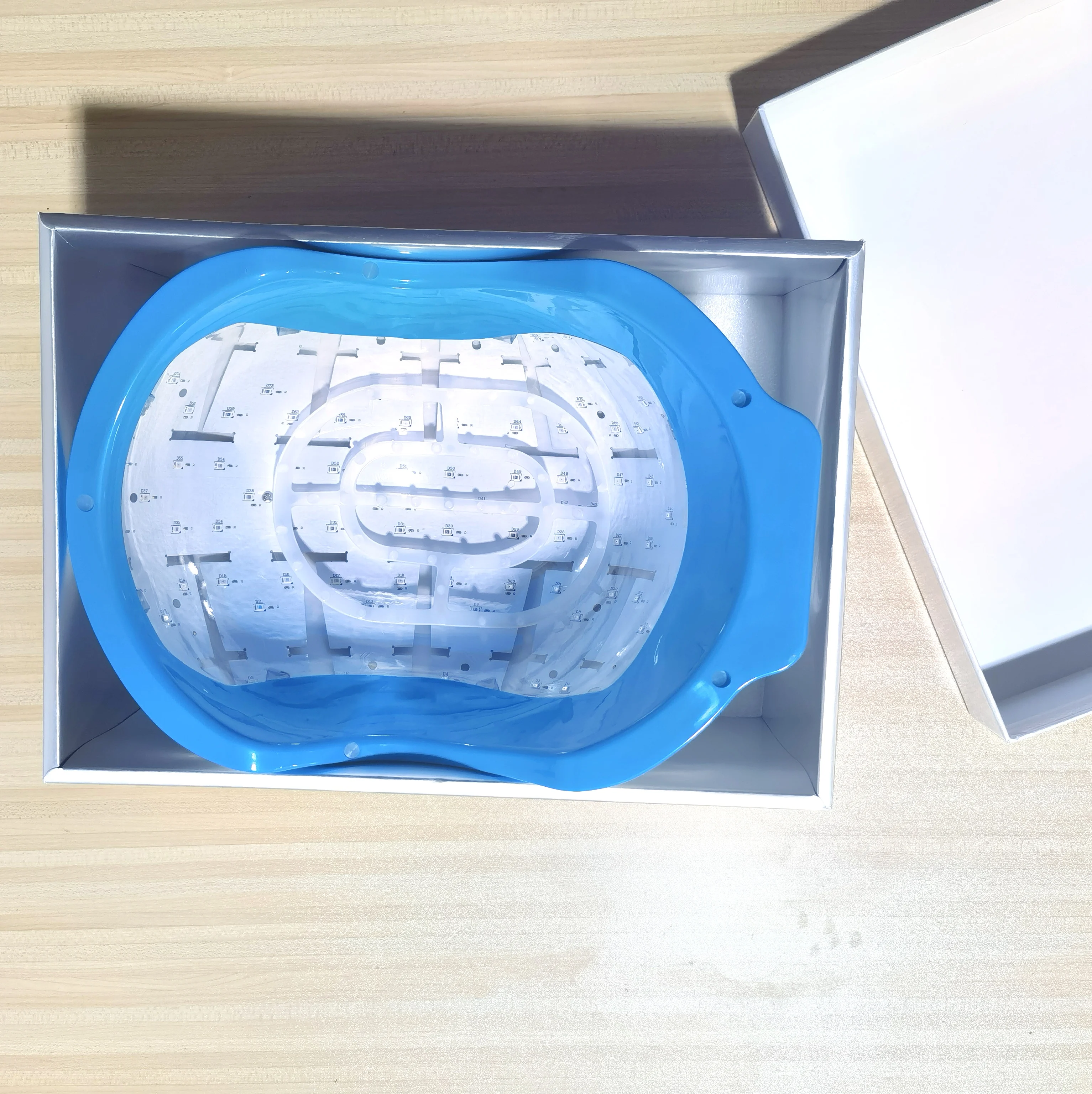 

Шапочка для роста волос LLLT Red Light — лазерная шапка для восстановления роста волос для более быстрым ростом и сильных фолликликов