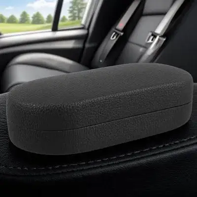 

Large Capacity Sunglasses Case Hard Shell Eyeglass Protector For Oversized Glasses Travel Organizer For Men Women Black