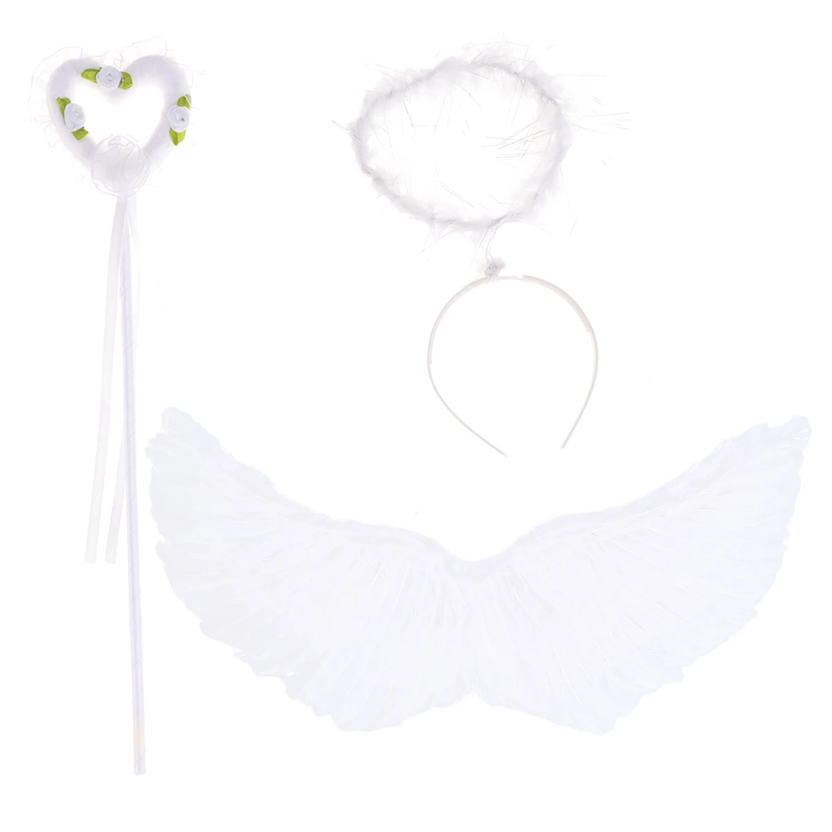 

Angel Hair Hoop Fairy W for Girls Kids Girls Performance Costume Costume Party Banquet Birthday Holiday Gift