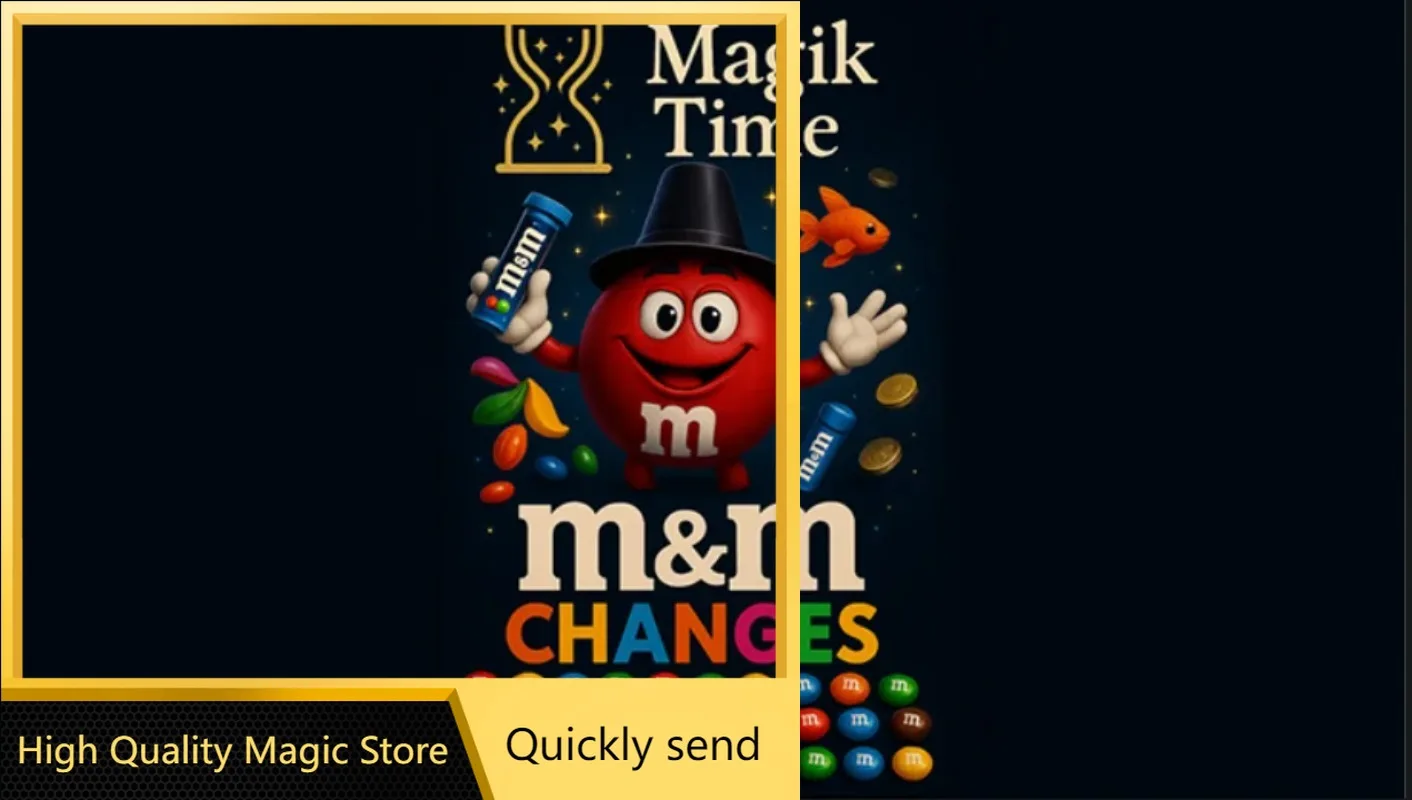 

M and M Change by Alex Aparicio - Magic tricks ( High Quality Magic Store Download ）