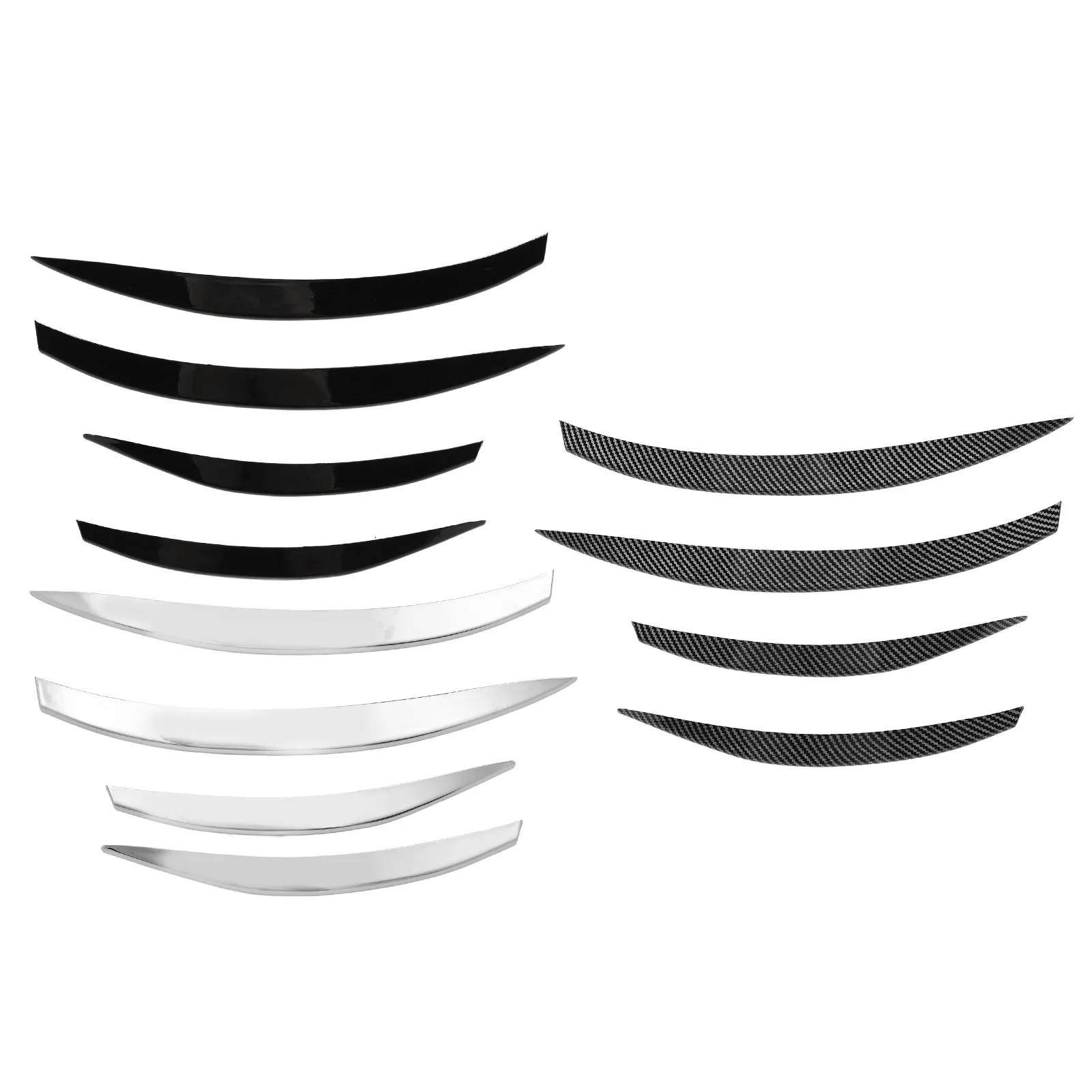 

Молдинг-накладка на передний бампер, декоративная накладка на боковую решетку, легко устанавливается, долговечная, для Mercedes-Benz CLA-Class C118 X118 -Line, внешний декор автомобиля