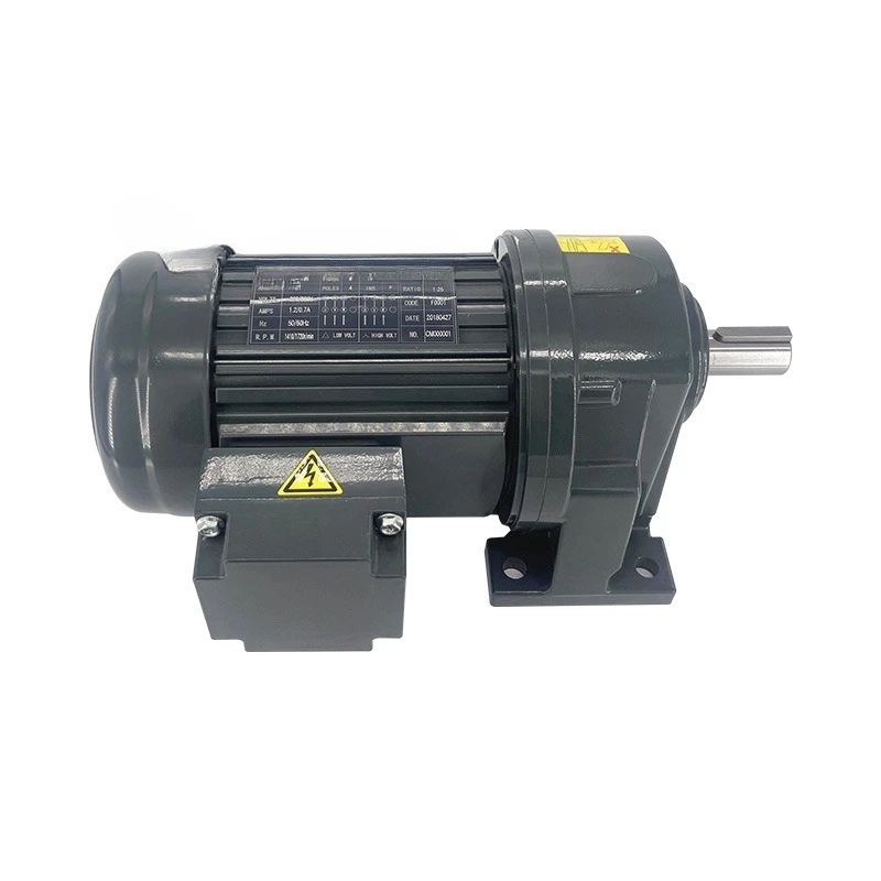 0.1-3. 7KW three-phase AC motor 380V vertical and horizontal gear motor