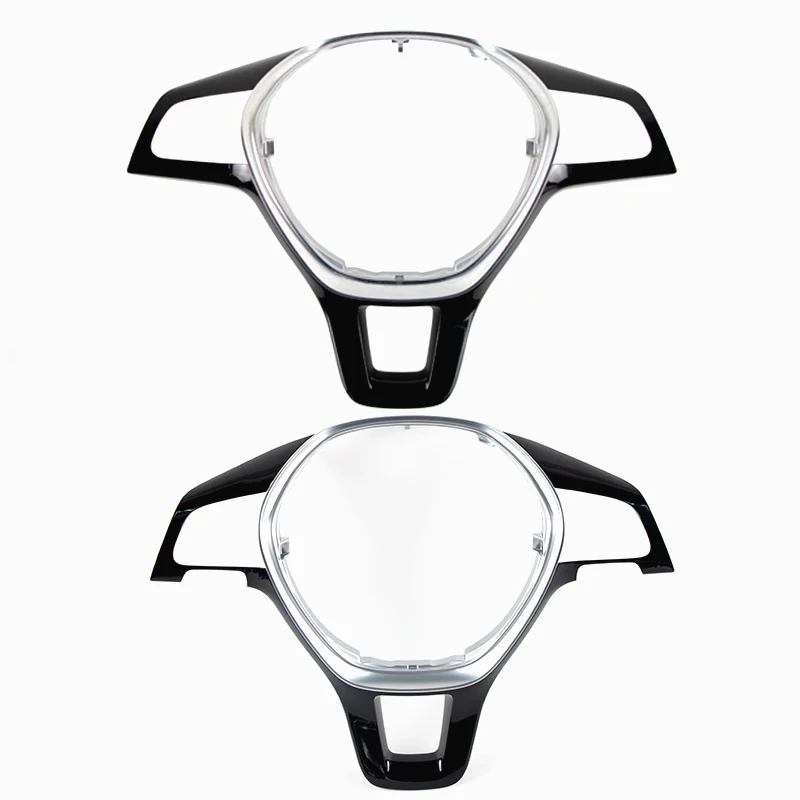 

Steering wheel Frame For VW POLO Jetta Tiguan Touran Decorative frame Steering Wheel Button Frame Trim Button Frame