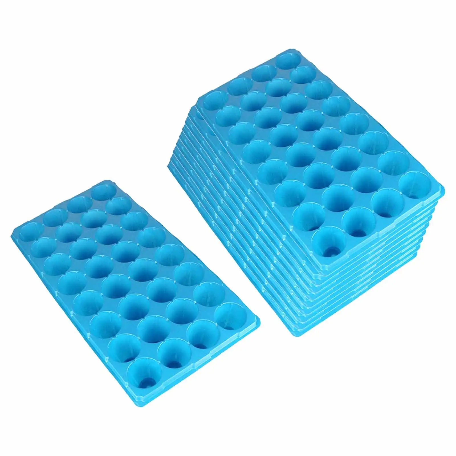 10Pcs Seed Starter Tray Plant Starter Kits and Base for Growing Planting