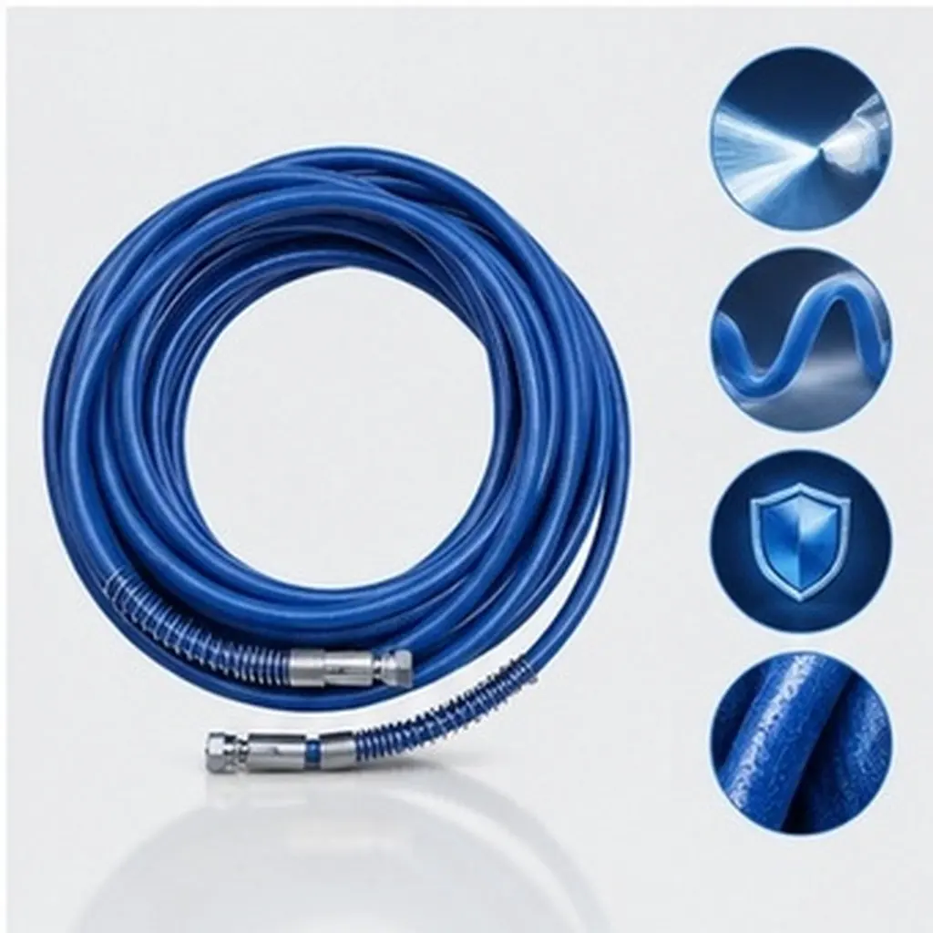 Airless Paint Hose for High Pressure Cleaner Spray Cleaning Extension Washer Pipe