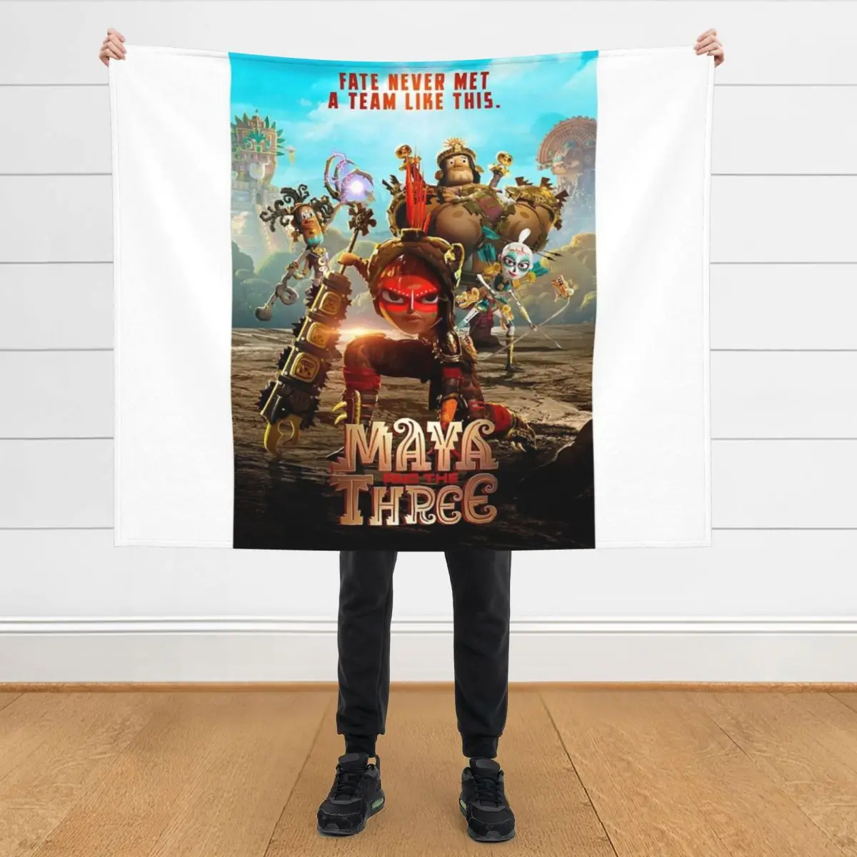 

Maya and the three Throw Blanket Soft manga christmas decoration Blankets