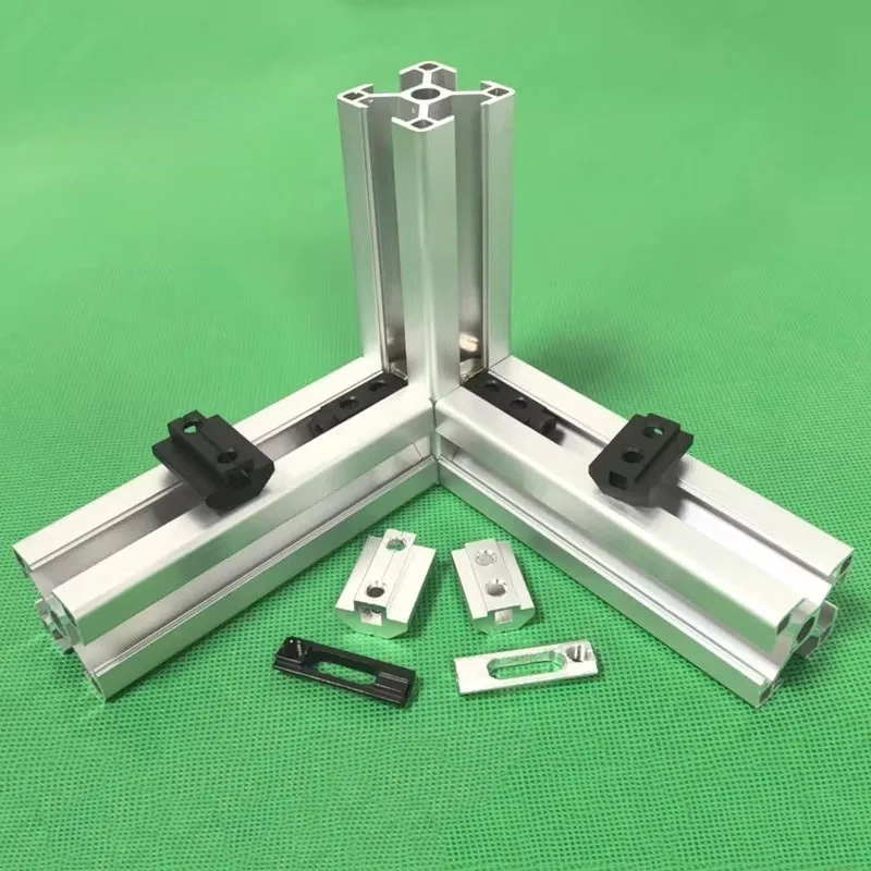 

Алюминиевый ползунковый соединитель 2020/3030/4040, фиксированный, без штамповки и резьбы, регулируемый в любом месте.