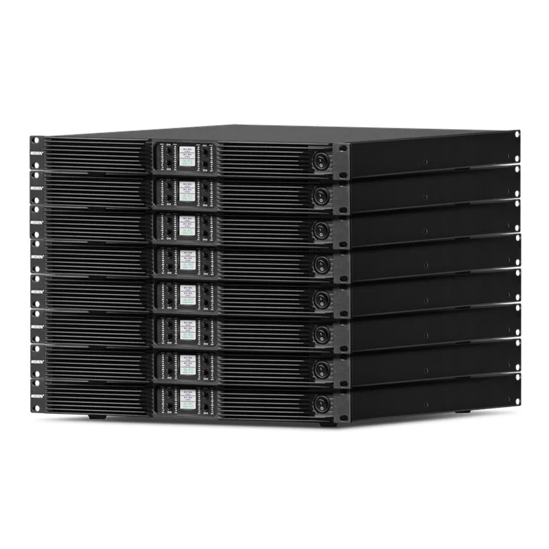 K420 High Power 2000W 4 Channel 1U Class D Amplifier PA Subwoofer Power Amplifier