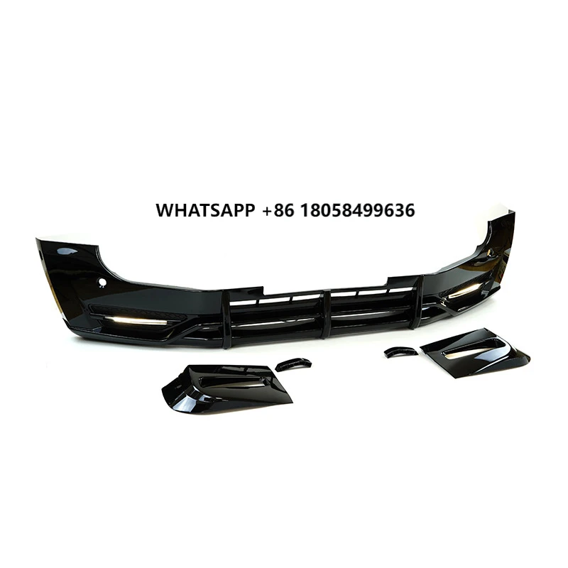 

Land Rover New Defender 90/110 New Style Front Bumper Lip L663 with Premir Car Front Bumper Lip Splitter Led 2020-2025