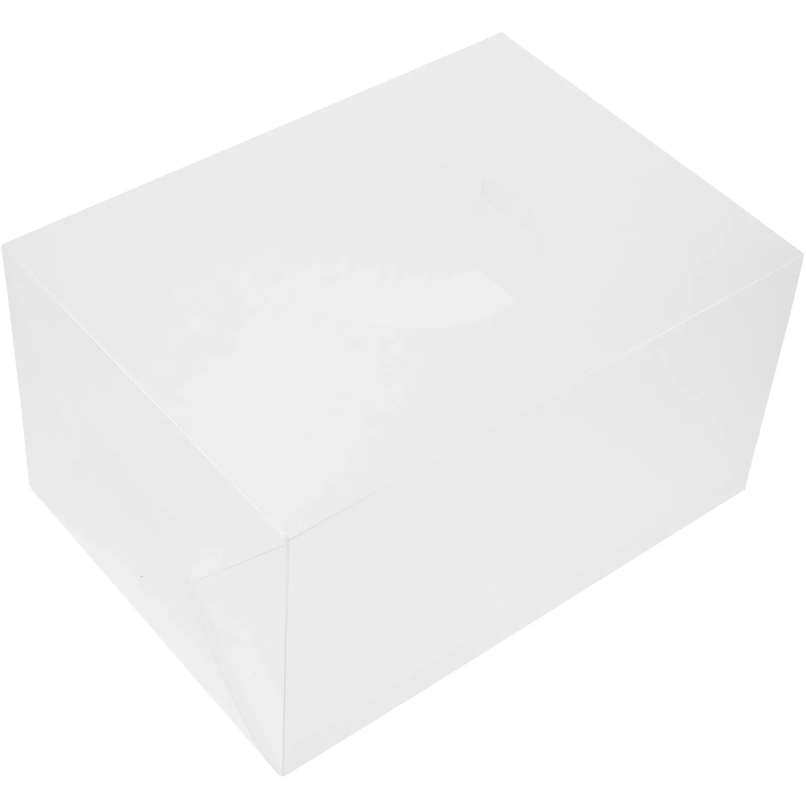 Raffle Ticket Box Large Capacity Sturdy PP Lottery Container for Party Meeting Annual Event Multi-Functional Donation Ballot