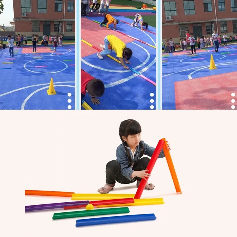 Crianças equilíbrio sensorial esportes crianças jogos meninas meninos brinquedos multi-função em forma de u slot adereços bola ao ar livre brinquedo educativo engraçado