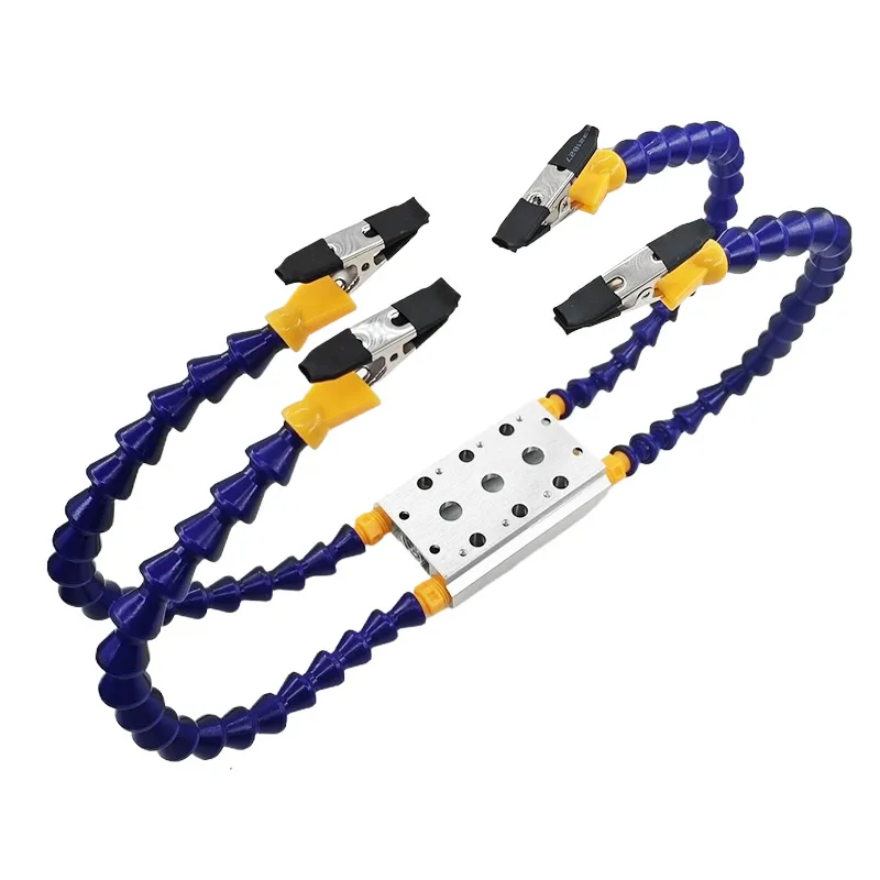 DIY Welding Fixture Multi functional Welding Platform Aluminum Alloy Accessories Bracket Universal Circuit Board Tool