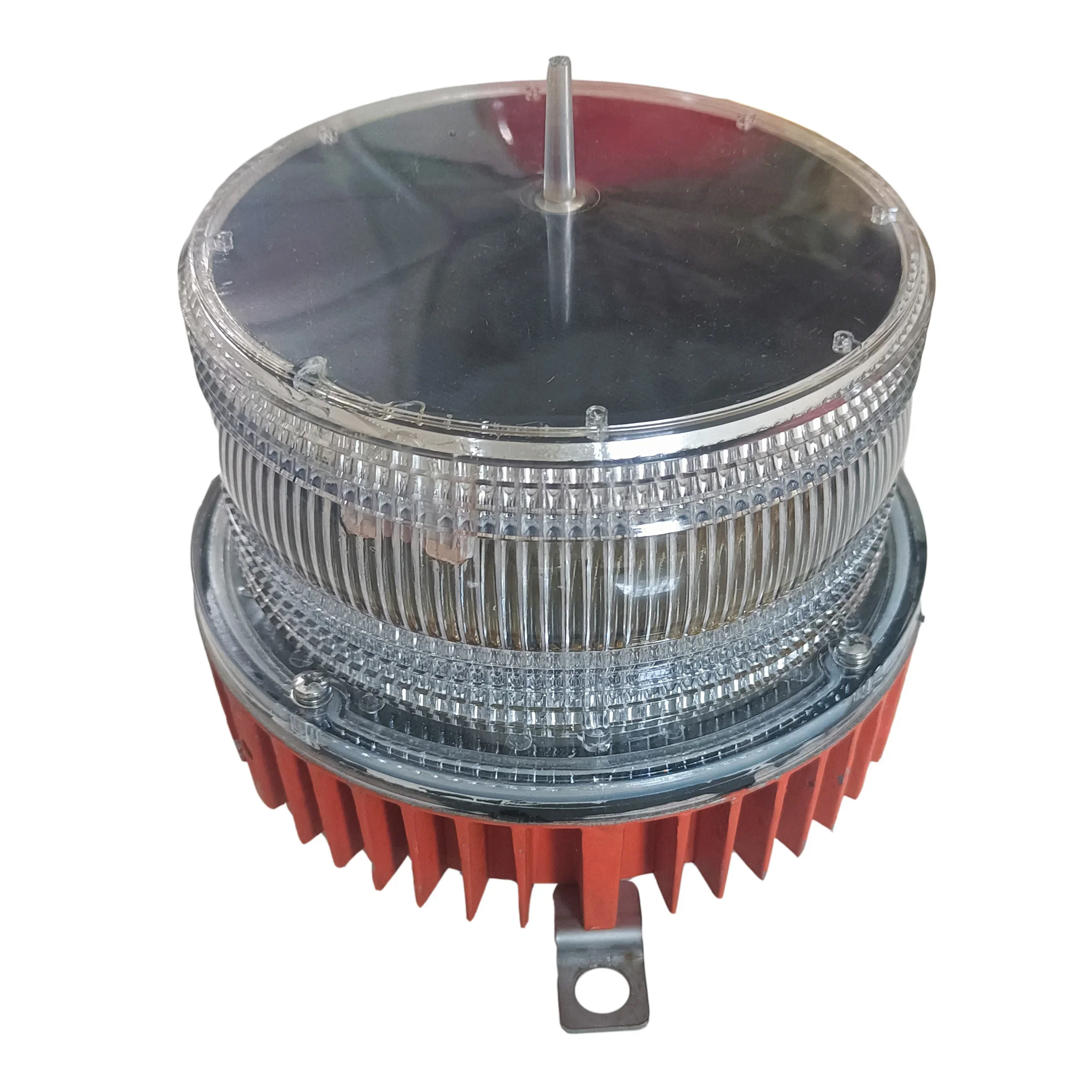 SOL-4 Medium Intensity Solar Barrier Lamp High Light LED Power Tower Tower Pole ultra High Building Aviation Obstruction Beacon