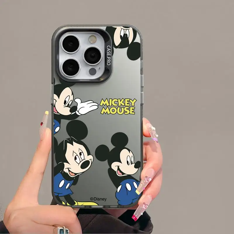 Case For Apple iPhone 15 11 13 14 Pro Max 12 15 Plus 11Pro High-Level Matte Phone Cover Mickey Mouse