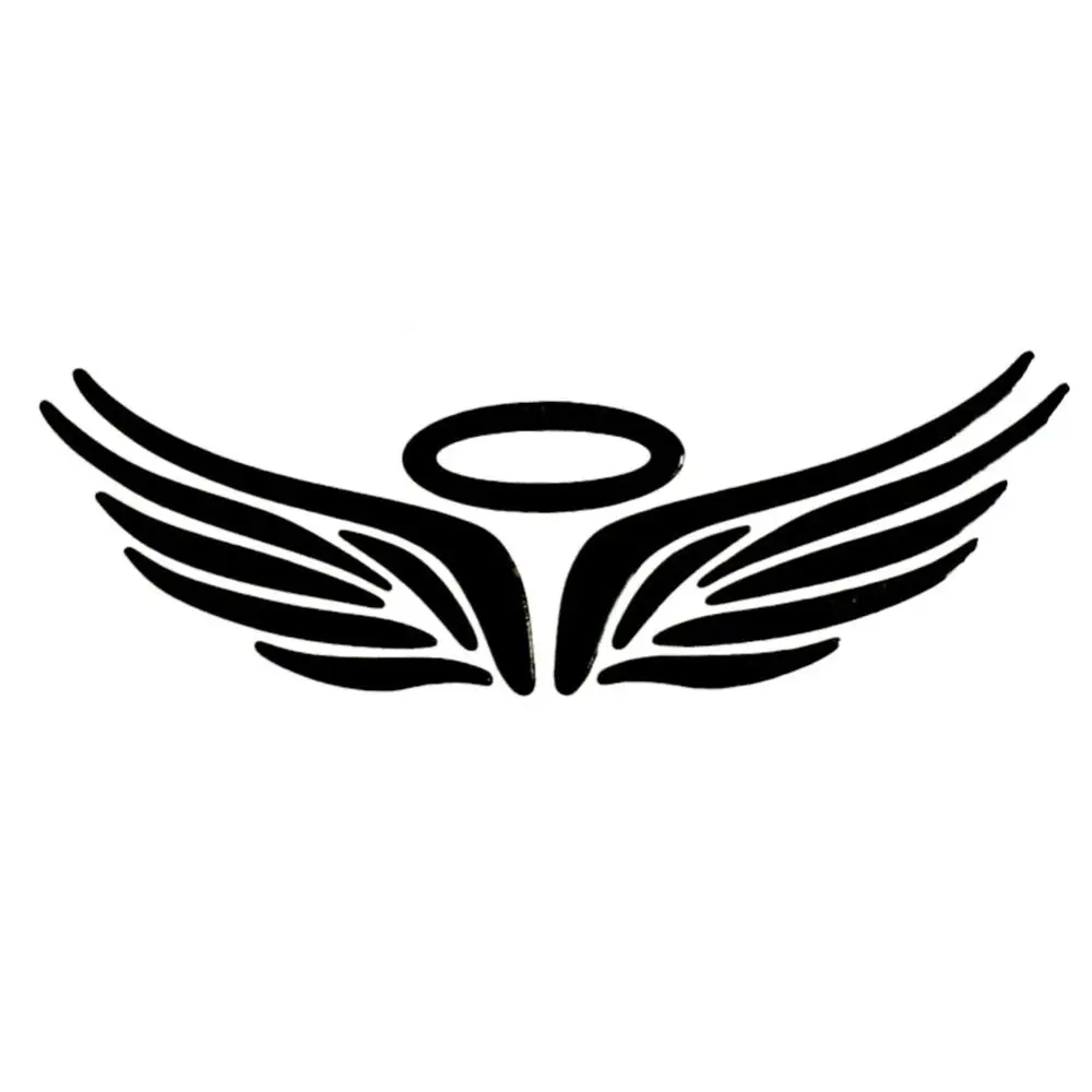 3D Angel Wing Car Auto Stickers Decal Vehicle Emblem Badge Logo Car-Styling Water-resistant High Stickiness Bumper Decals