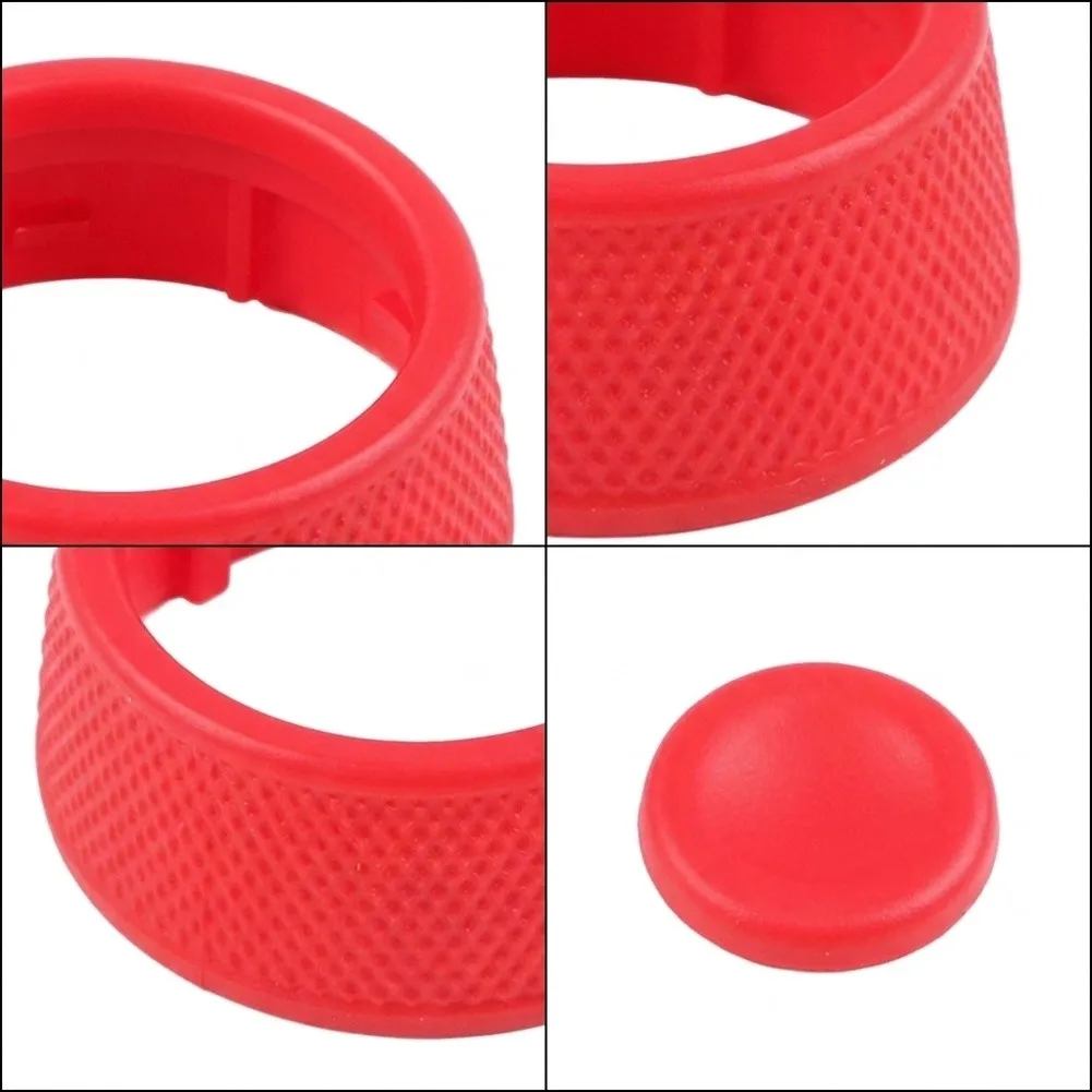 ABS Plastic Button Cover Car Interior Upgrade Blue Button Cap Interior Upgrade Luxury Car Accessory For 911 2019-2024