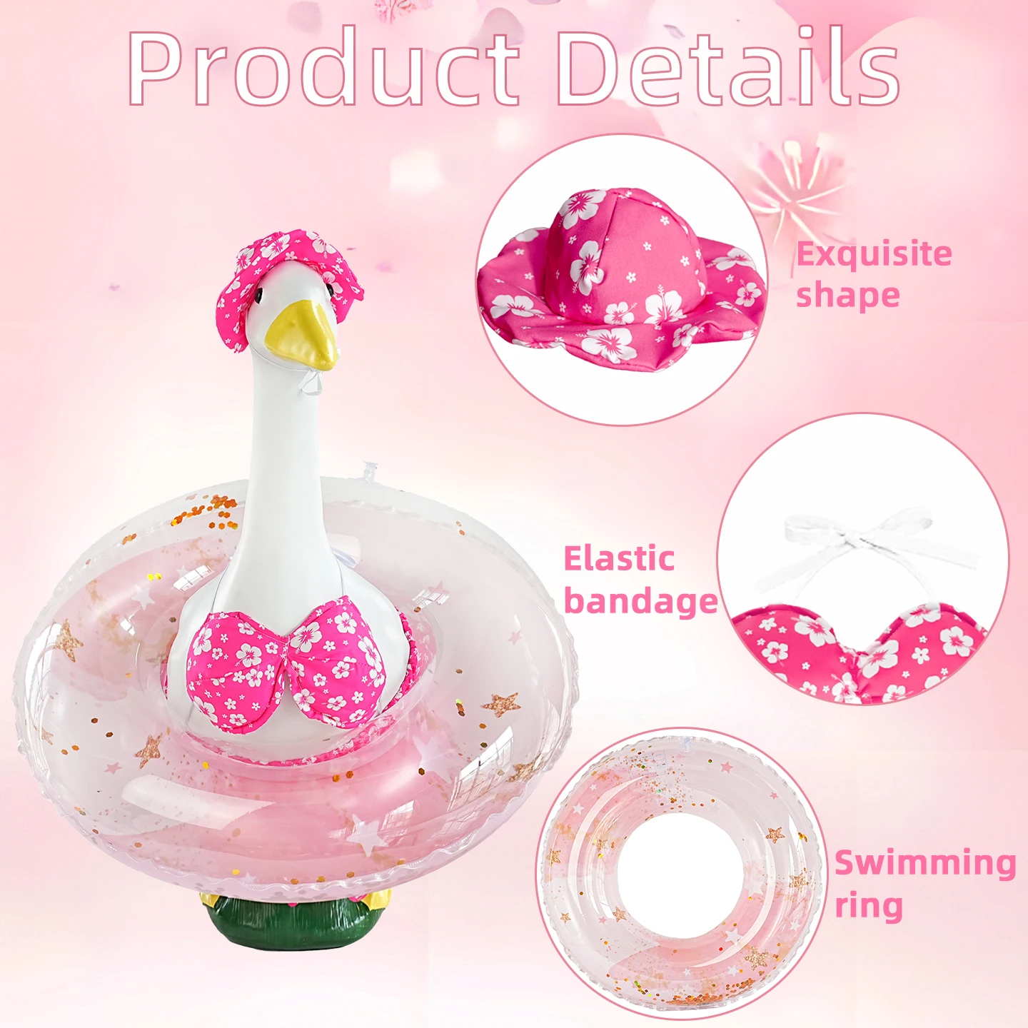 Hawaiian GooseOutfits Summer Bikini Goose Outfit Fits 23