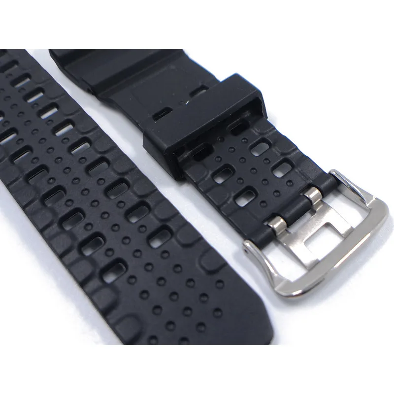 Silicone Rubber Watch Band Strap Fit For Casio G Shock GW9400 GW 9400 Replacement Black Waterproof Watchbands Accessories