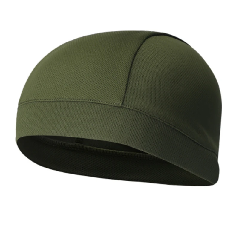 Men Military Summer Breathable Beanie Hat Solid Color Skullies Hip Hop Dance Cap Unisex Thin Street Chapeau Dropshipping