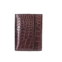 afanzhe  crocodile leather men  Brief  male wallet business  wallet fashion