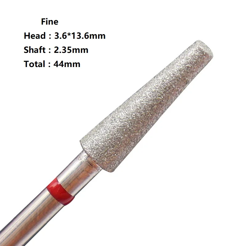 Diamant Nagel Bohrer Fräser Nail art Bohrer Häutchen Sauber Cutter für Maniküre Nagel Dateien Elektrische Mühlen Grat Nagel Werkzeug – Detail 7