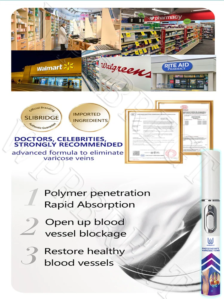 Terapia a laser de segunda geração pode ajudá-lo a remover pernas de aranha e varizes em apenas 7 dias.