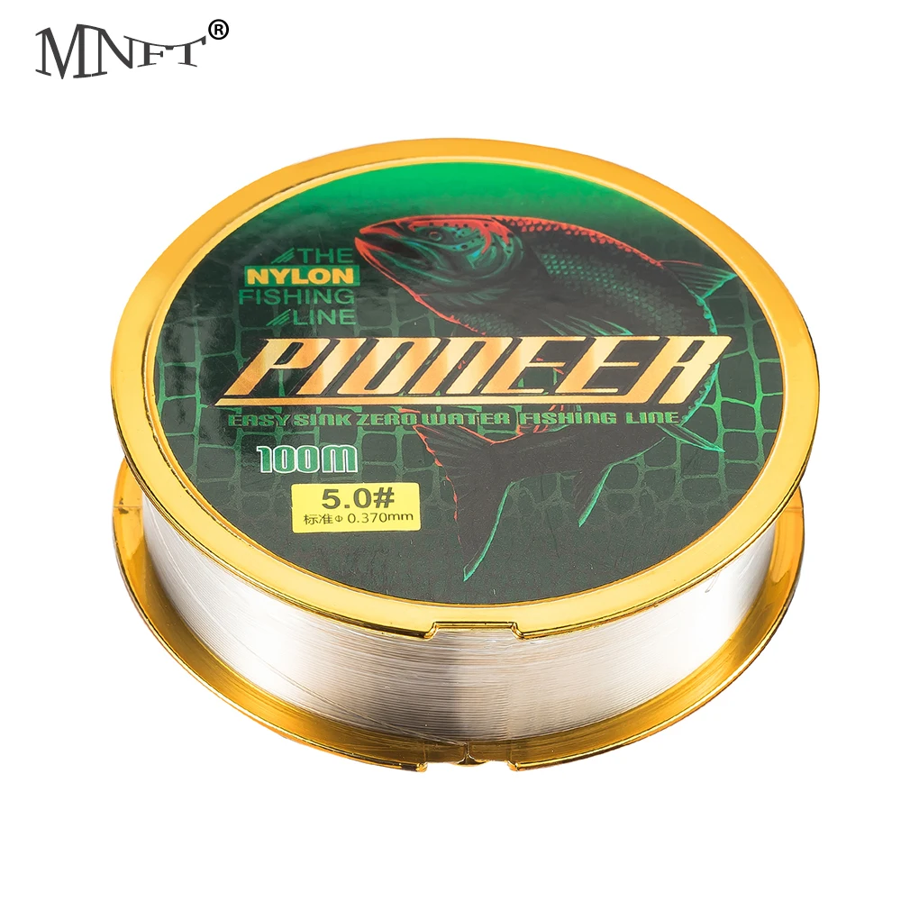 

Бренд MNFT 6-49 фунтов, 100 м, 0,15-0,5 мм, нейлоновая леска, популярная суперпрочная нейлоновая леска из монофилины, подходит для рыбалки на лодке