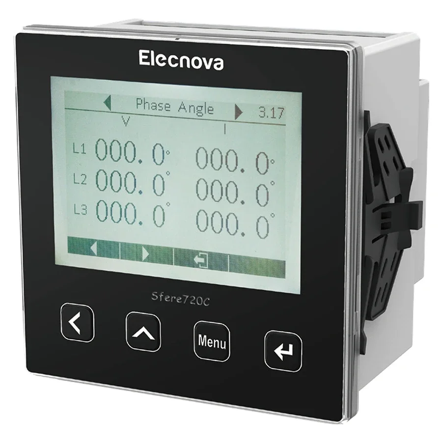 Multifunction Power Energy Meter RS485 Three Phase AC/DC Panel Mounted LCD-Data Acquisition,Energy Manager,Remote Power Monitor