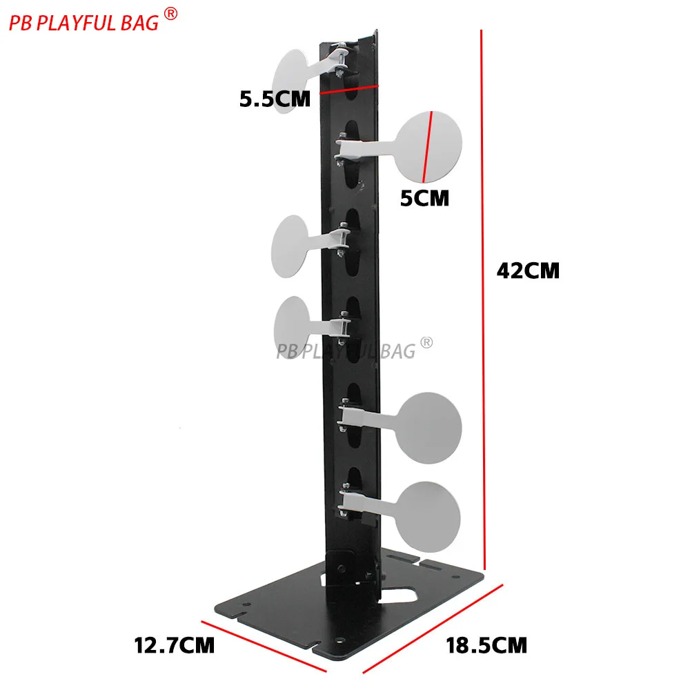 金属ターゲットツリー炭素鋼 BB エアガン射撃練習装置ソフト弾丸おもちゃの銃エンターテイメントターゲット QJ101