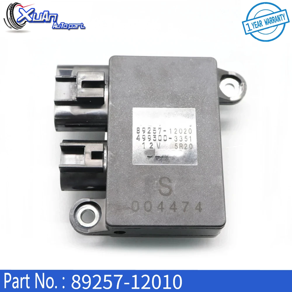 XUAN 89257-12010 Car Fan Control Module Blower Resistance Fit For Toyota Matrix 1.8L 2.4L For Mazda 5 CX-7 499300-3400 L33L1515Y