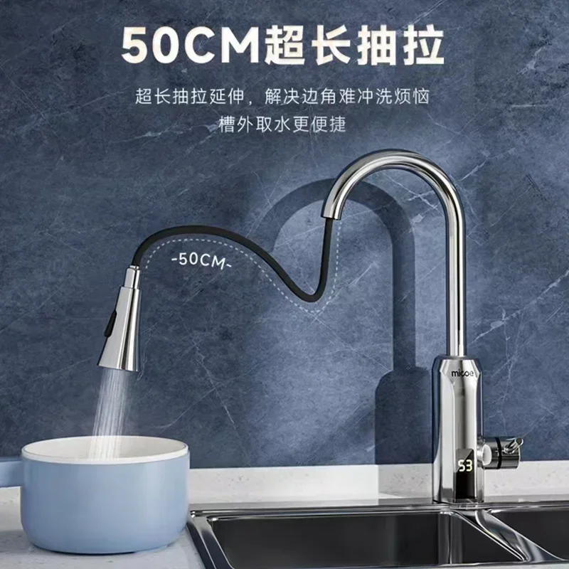 home kitchen use Quick Heating 12V Electric Faucet Heater, Instant Hot Water electric water heater new style