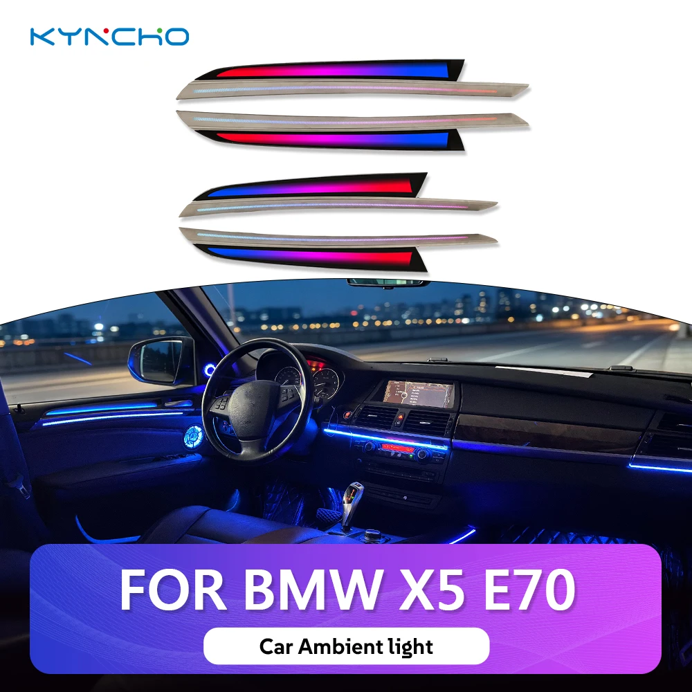 Led Ambient Interior Car Lights App Control - For BMW X5 E70 2006 2013