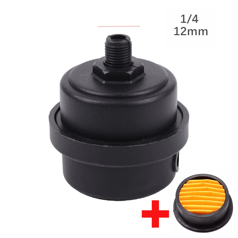 Compressor Muffler Silencer Air Compressor Filter Intake Filter Noise Muffler 1/2\'\' 1/4\'\' Thread Air Filter 12 20mm For Kitchen