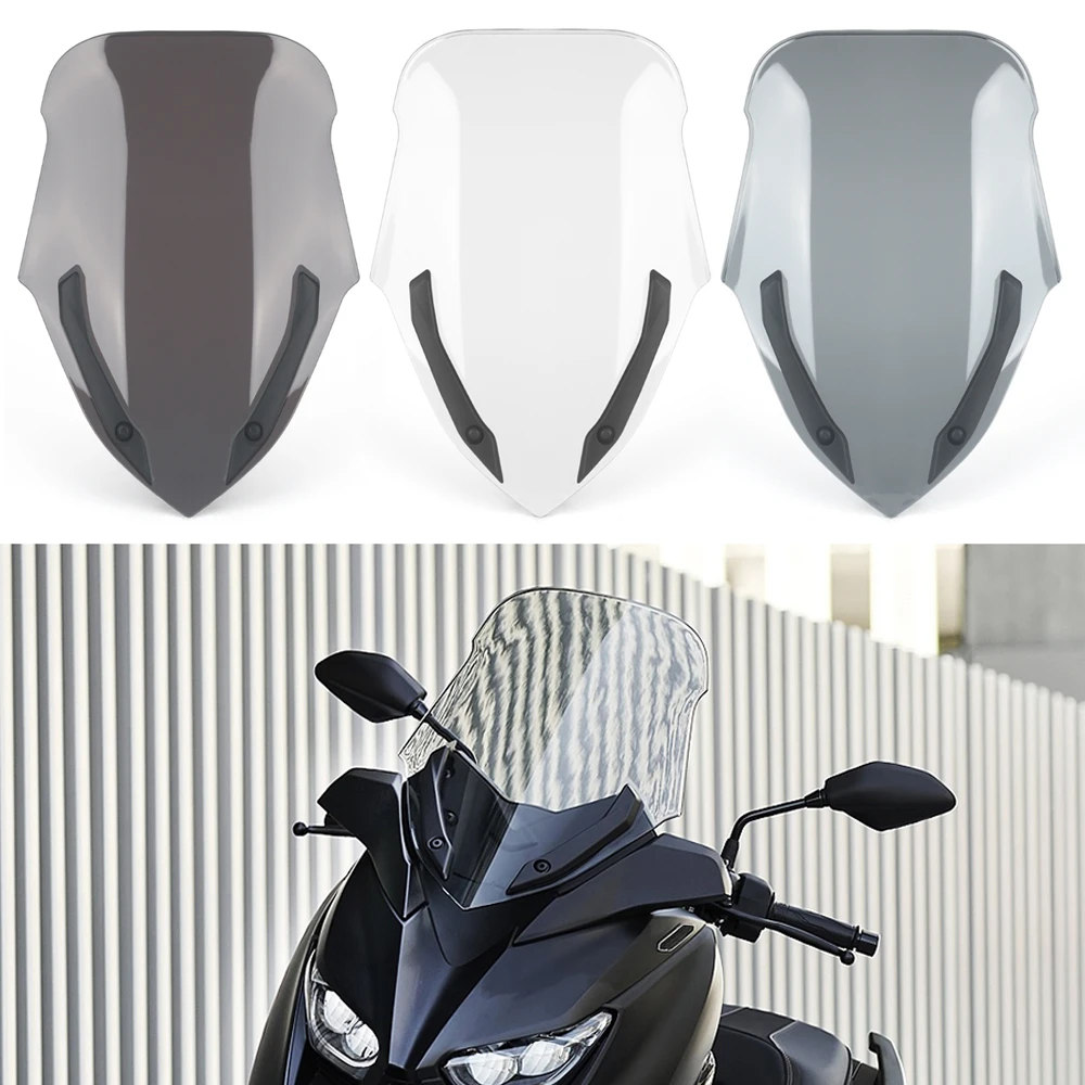 

For Yamaha Xmax X-max 300 Xmax300 X-max300 2017-2022 Motorcycle Front Windscreen Windshield Wind Screen Shield Deflector Guard