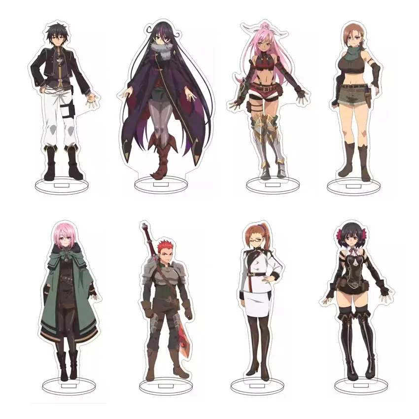 15CM New Anime Let This Grieving Soul Retire Acrylic Stand Model Cosplay Characters Ornament Accessories Goods Collection Gifts