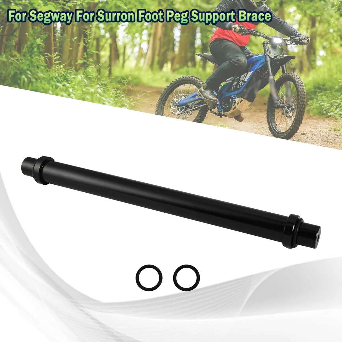 

Motorcycle For Sur-Ron Light Bee Footbracket Foot Peg Support Brace Lever Bracket Package Protection Aluminum Alloy CNC