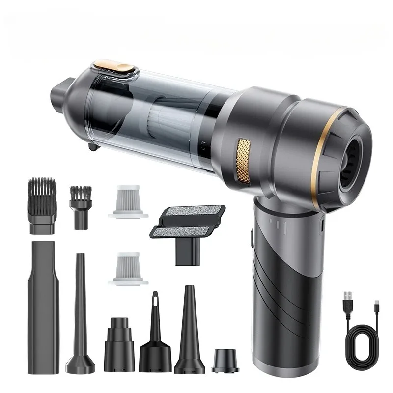 #Car Vacuum Cleaner High Power Portable Brushless Motor Cleaning Machine Powerful Air Duster for Home