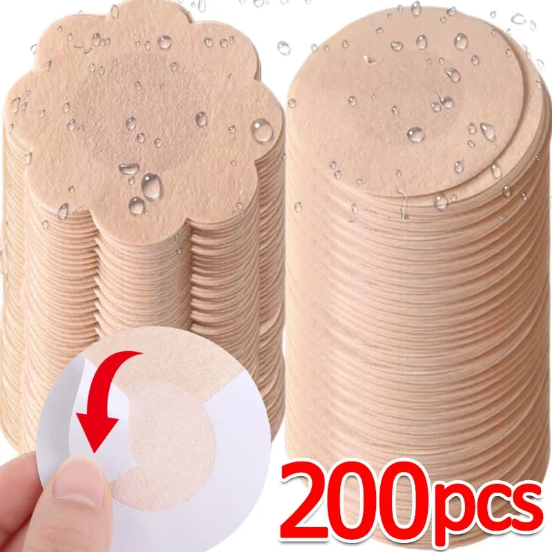 10-200pcs ฝาครอบหัวนมสติกเกอร์ผู้หญิงเทปยกเต้านม Pasties ที่มองไม่เห็น Self-Adhesive Disposable Bra Padding หน้าอก patch