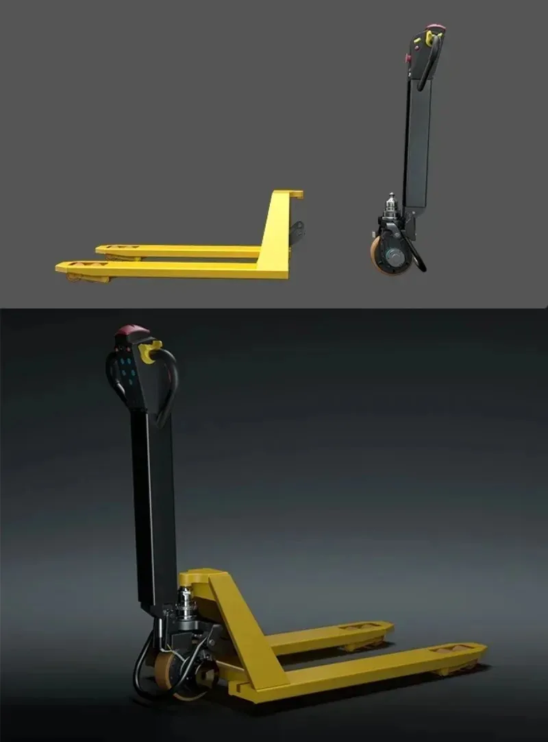 يتحول مقبض المحرك والرفع المتكامل لعربة البليت اليدوية إلى عربة البليت الكهربائية #3