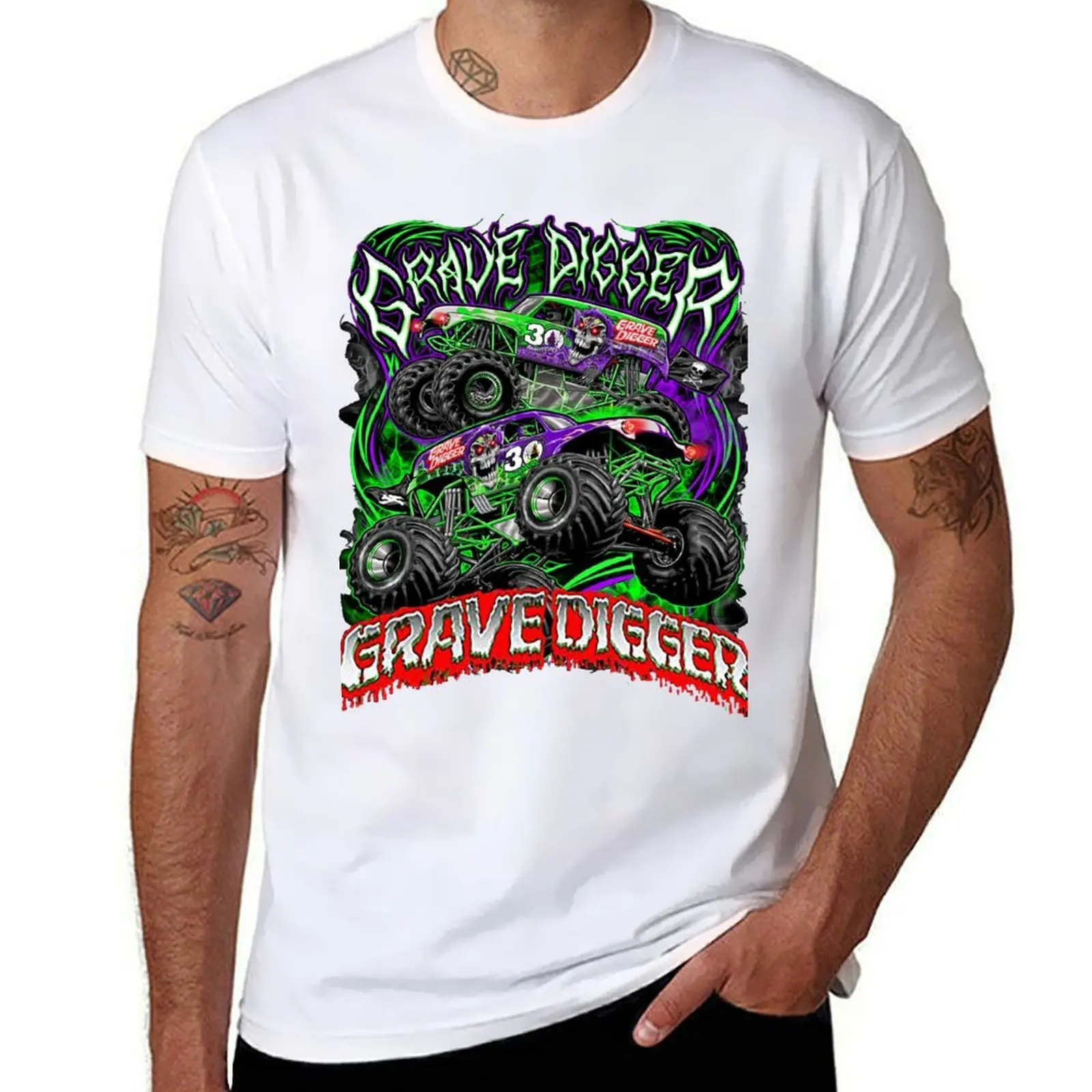 

Grave Digger Monster Truck Fan Art Men Boys & kids Toddler T-Shirt t shirts designer T-Shirt